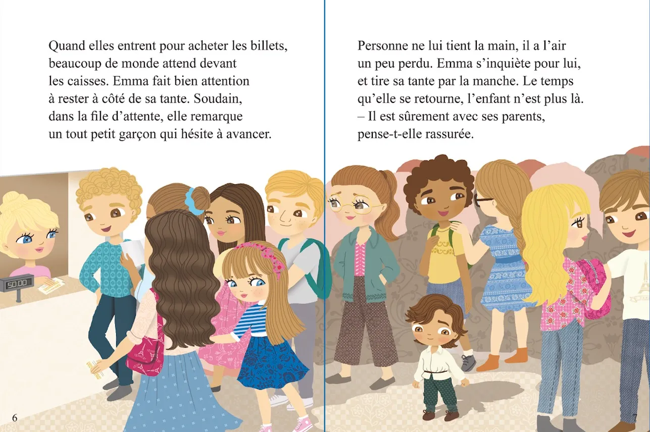 Minimiki Emma et le mystère de la Joconde livre tome 26