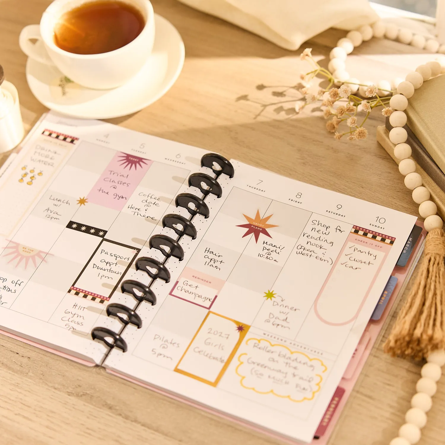 Happy Planner Horizon Lines agenda classic juillet 2026-juin 2027