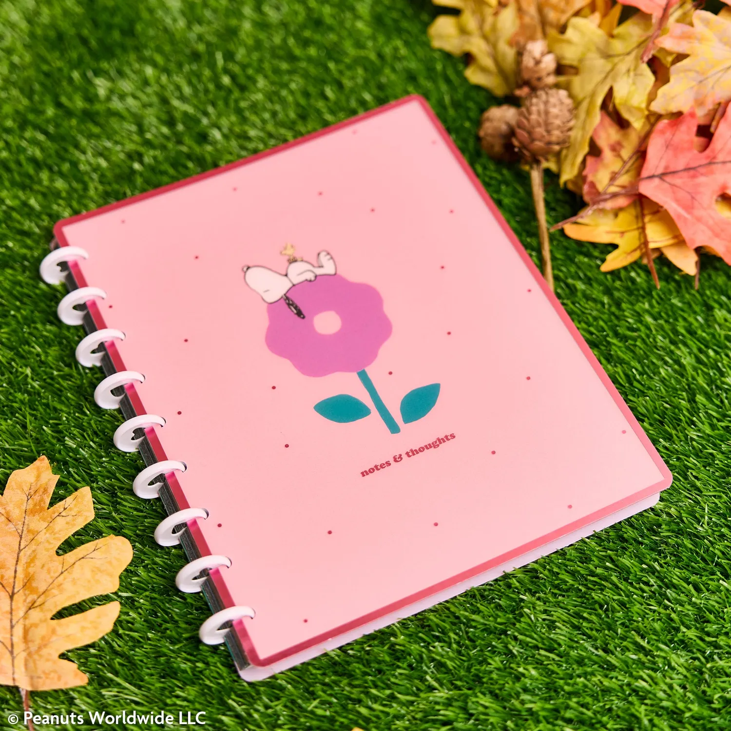 Happy Planner Peanuts Snoopy carnet pointillé Classic 60 feuilles