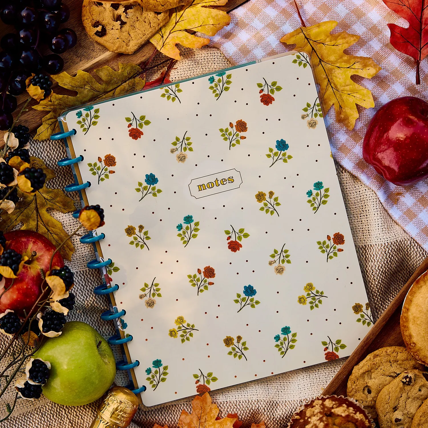 Happy Planner Fall Picnic carnet ligné Big floral 60