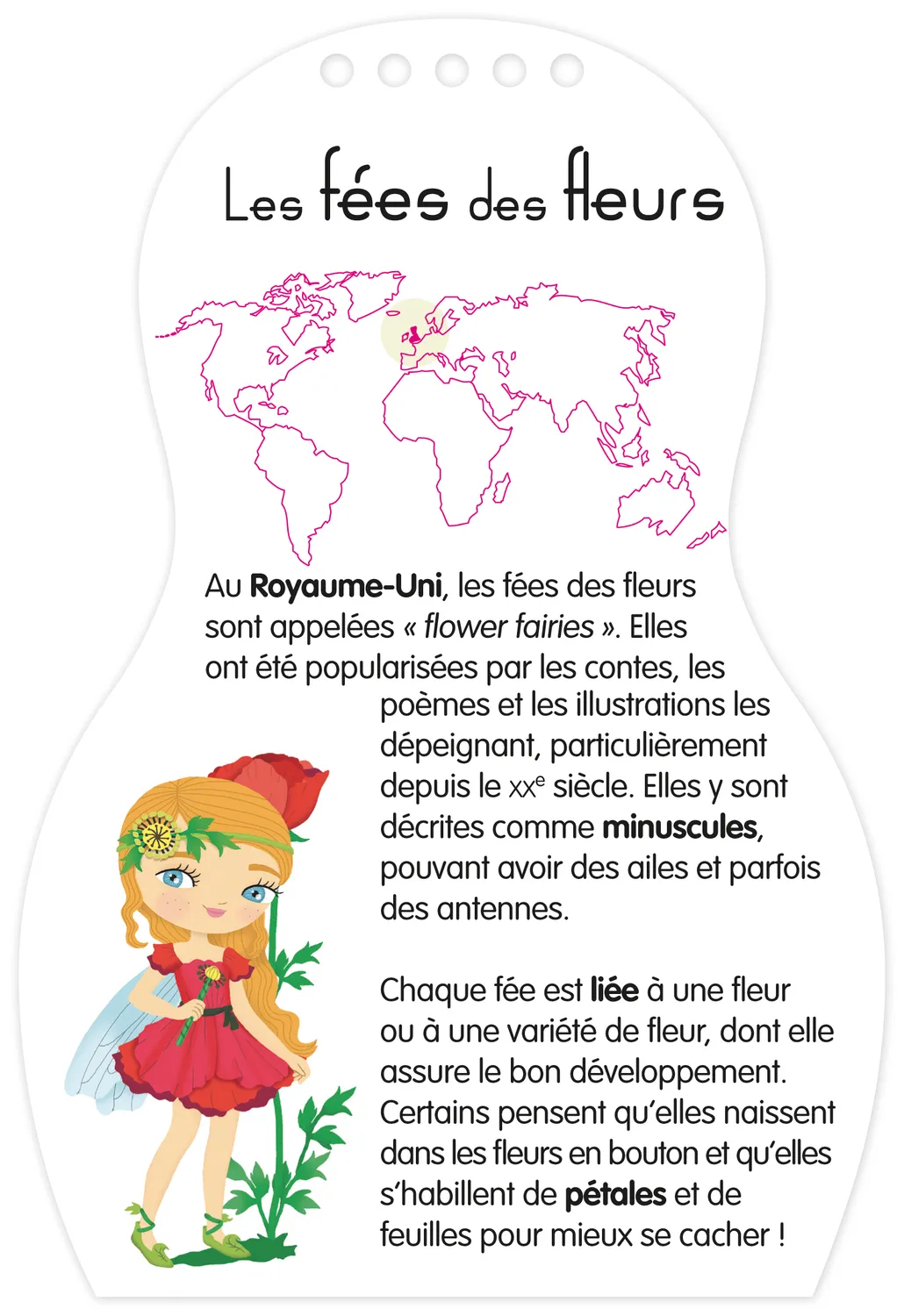 Minimiki Carnet créatif Fées du monde avec bracelet