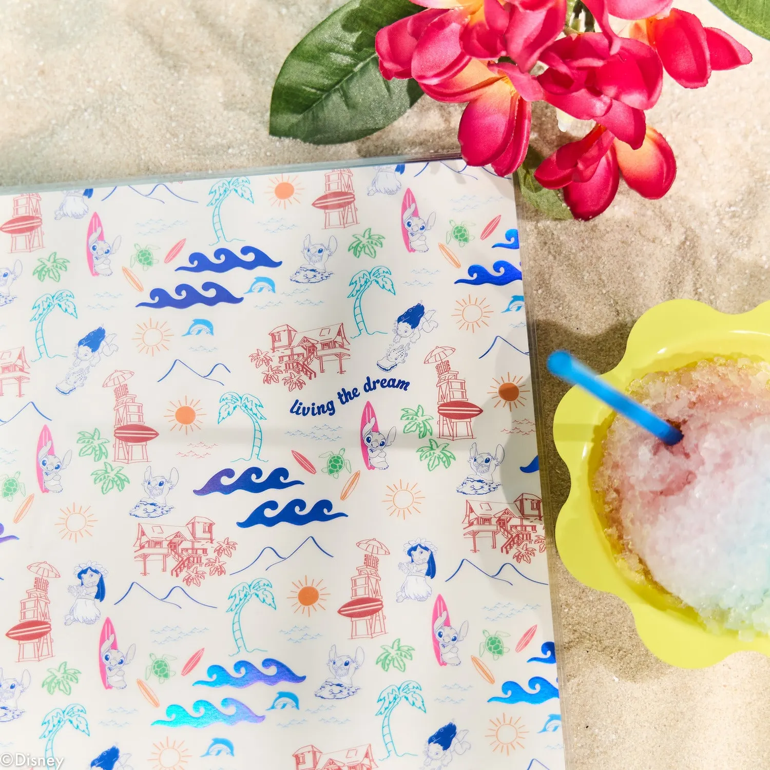 Happy Planner Lilo & Stitch carnet big pointillé ligné 60 feuilles