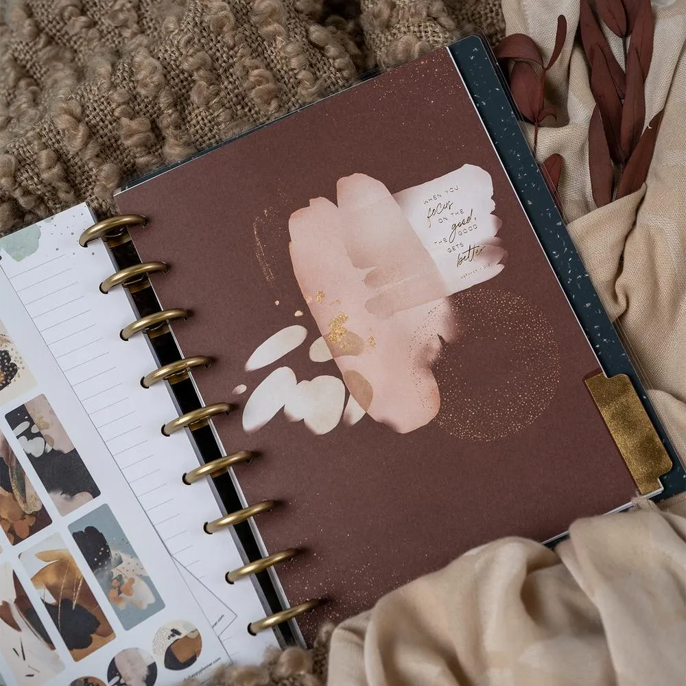 Happy Planner Abstract Watercolor Classic journal guidé recovery