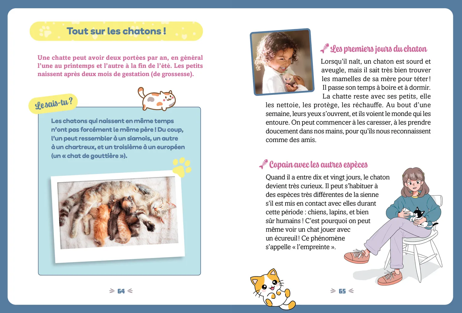 Naomi fille de vétérinaire Chaton surprise Tome 1 roman enfant