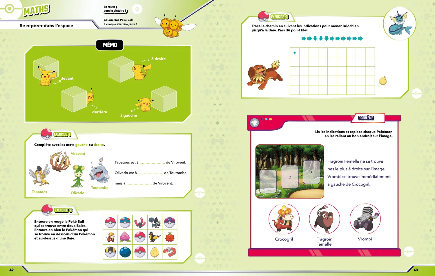 Les Incollables Pokémon Toute mon année de CP cahier
