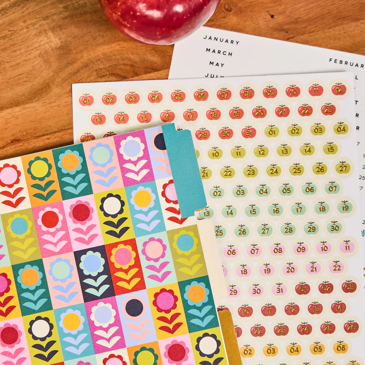 Happy Planner Mod Teacher extension classic 6 mois 501 pcs