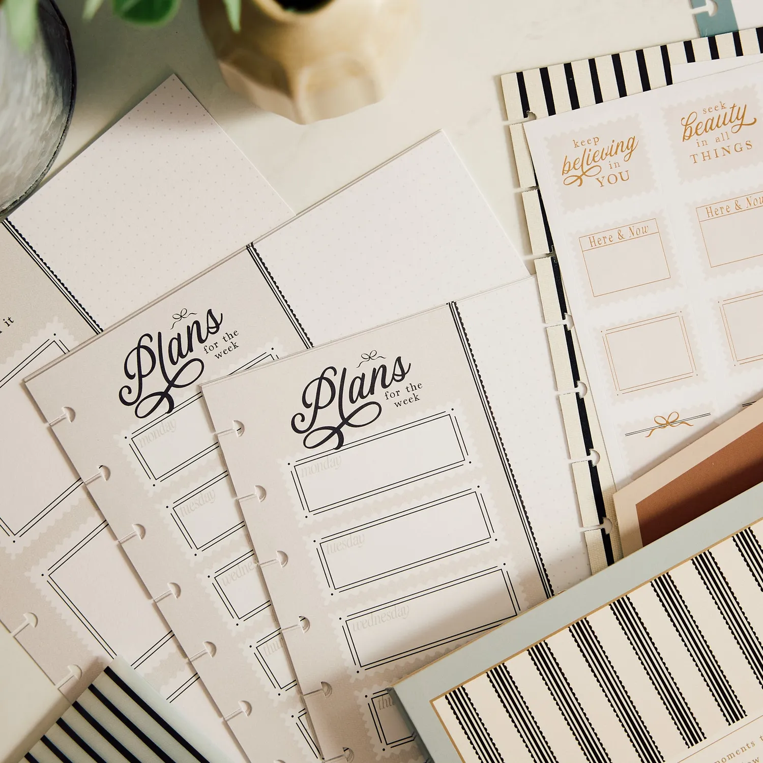 Me & my big ideas Haven & Heart compagnon planner classic neutre