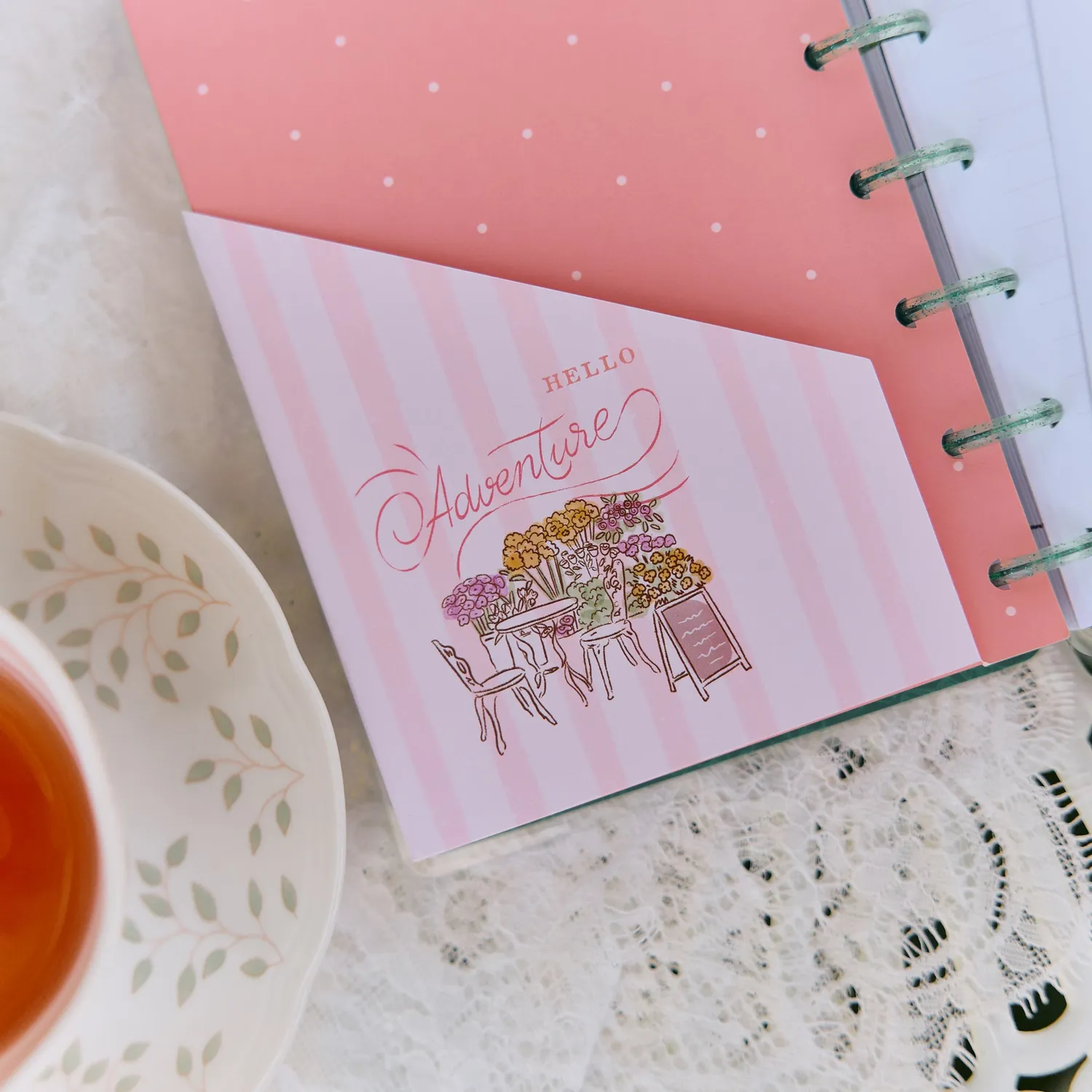 Happy Planner Seasonal Sidewalks pack accessoires Mini 4 saisons