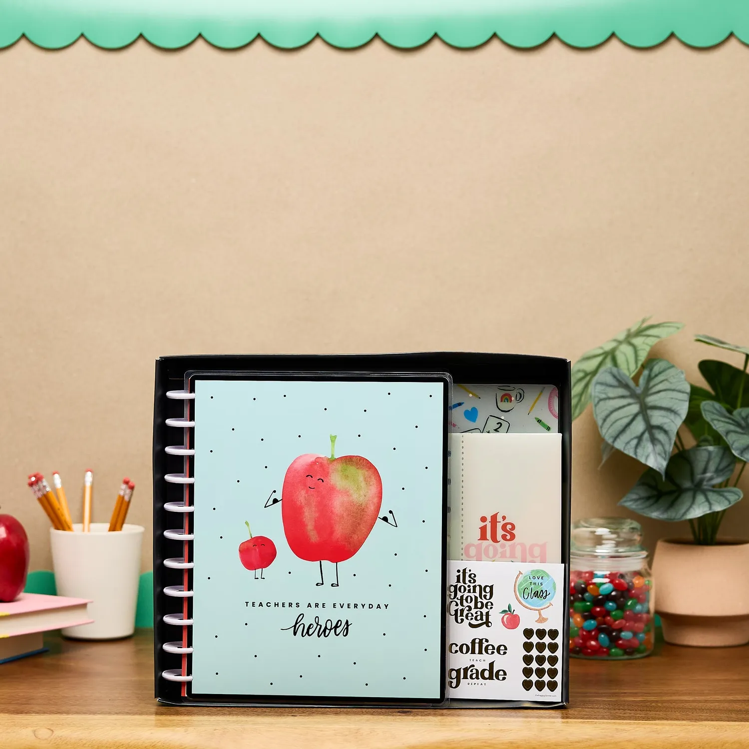 Happy Planner Bright Lessons 2026-2027 agenda enseignant Big