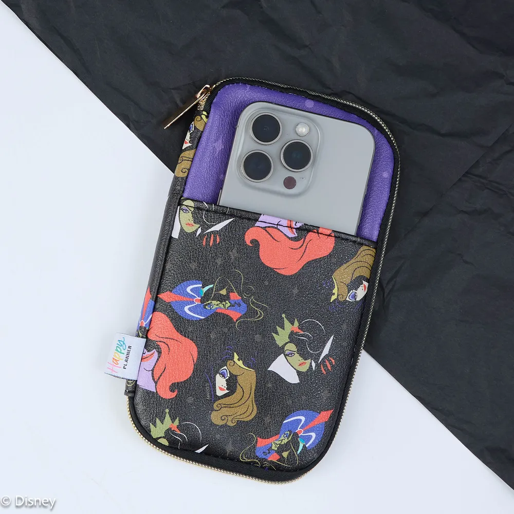 Happy Planner Disney Good vs Evil pochette zippée Classic