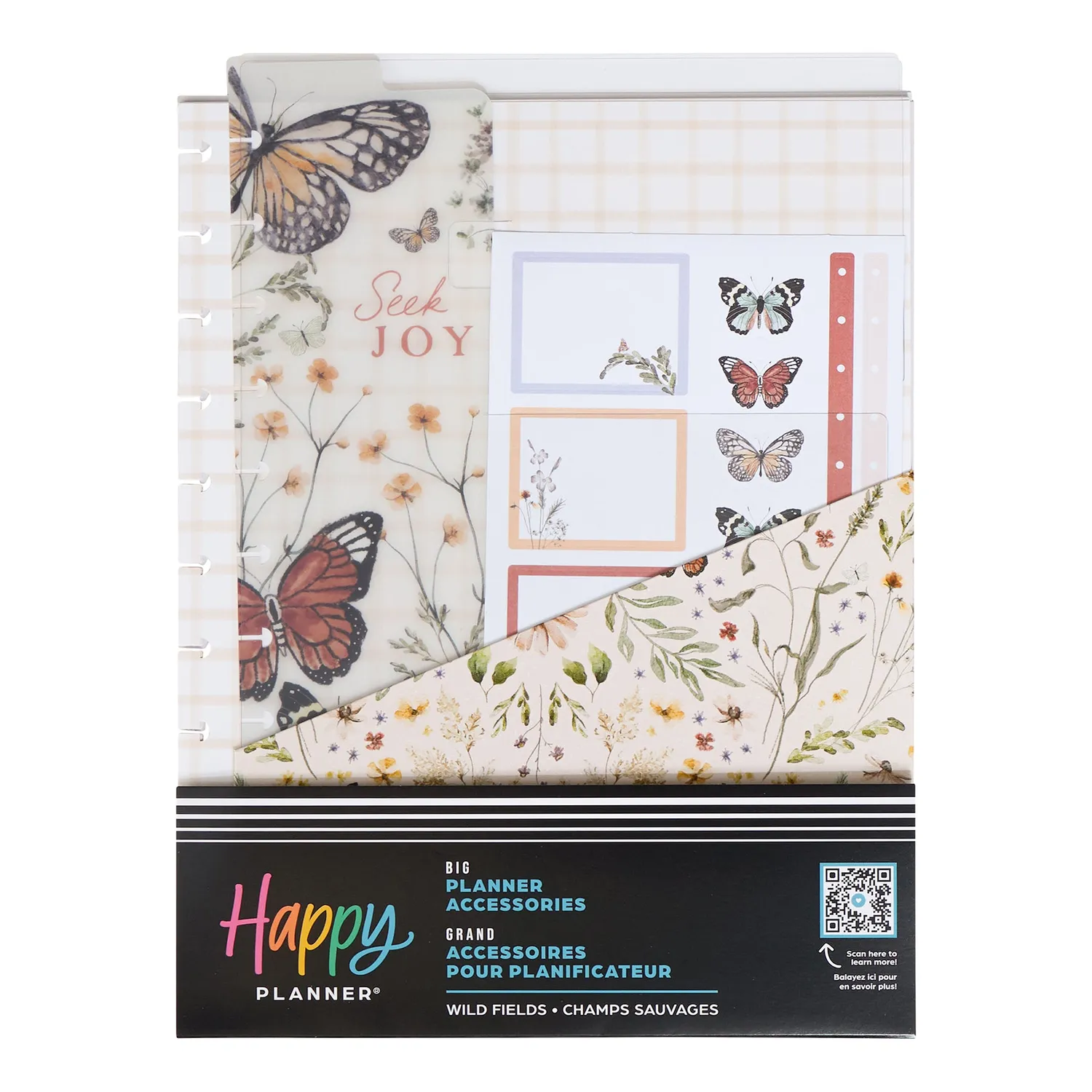 Happy Planner Wild Fields Big pack accessoires planner floral