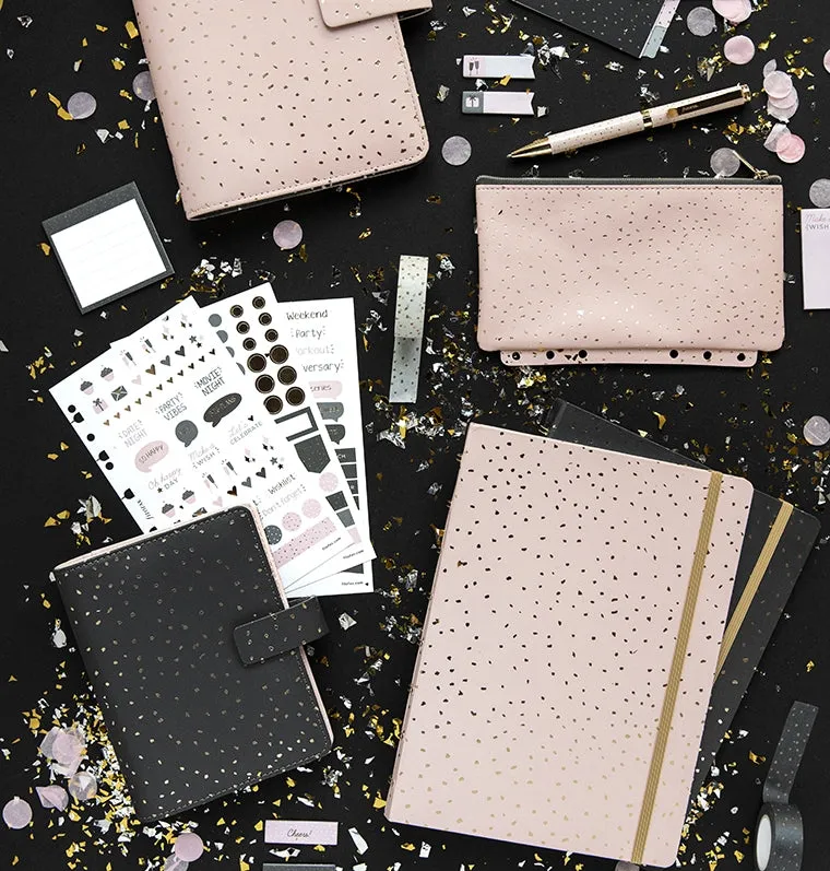 Filofax Confetti Intercalaires Notebook A5 x4 plastique