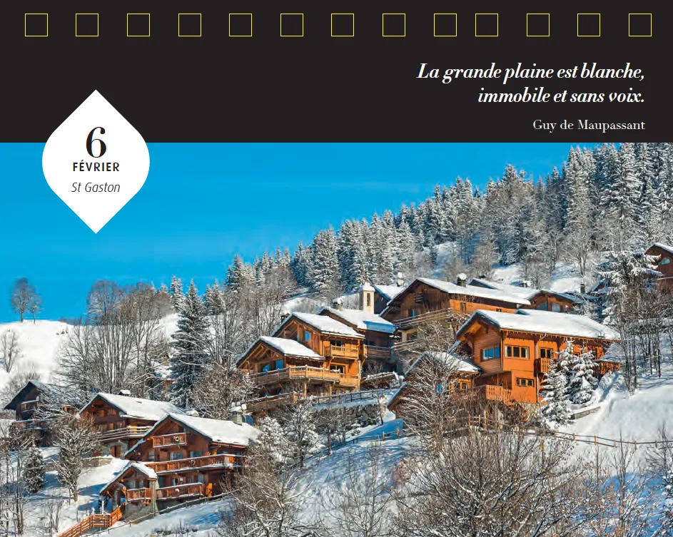 Géo calendrier 365 jours Villages de France chevalet