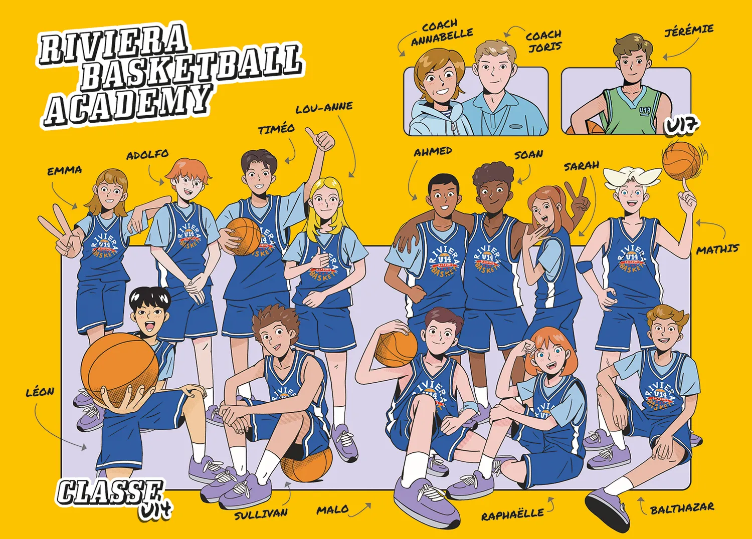 Frigobloc Passion Basket tome 4 roman basket 8-12 ans
