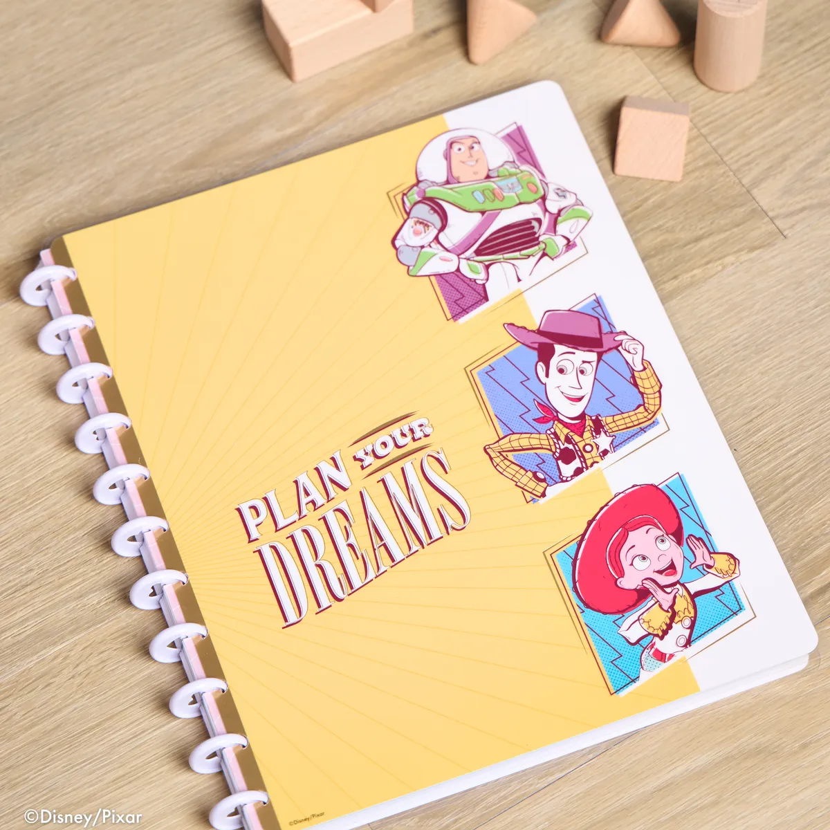 Happy Planner Toy Story 30 ans carnet Big pointillé ligné