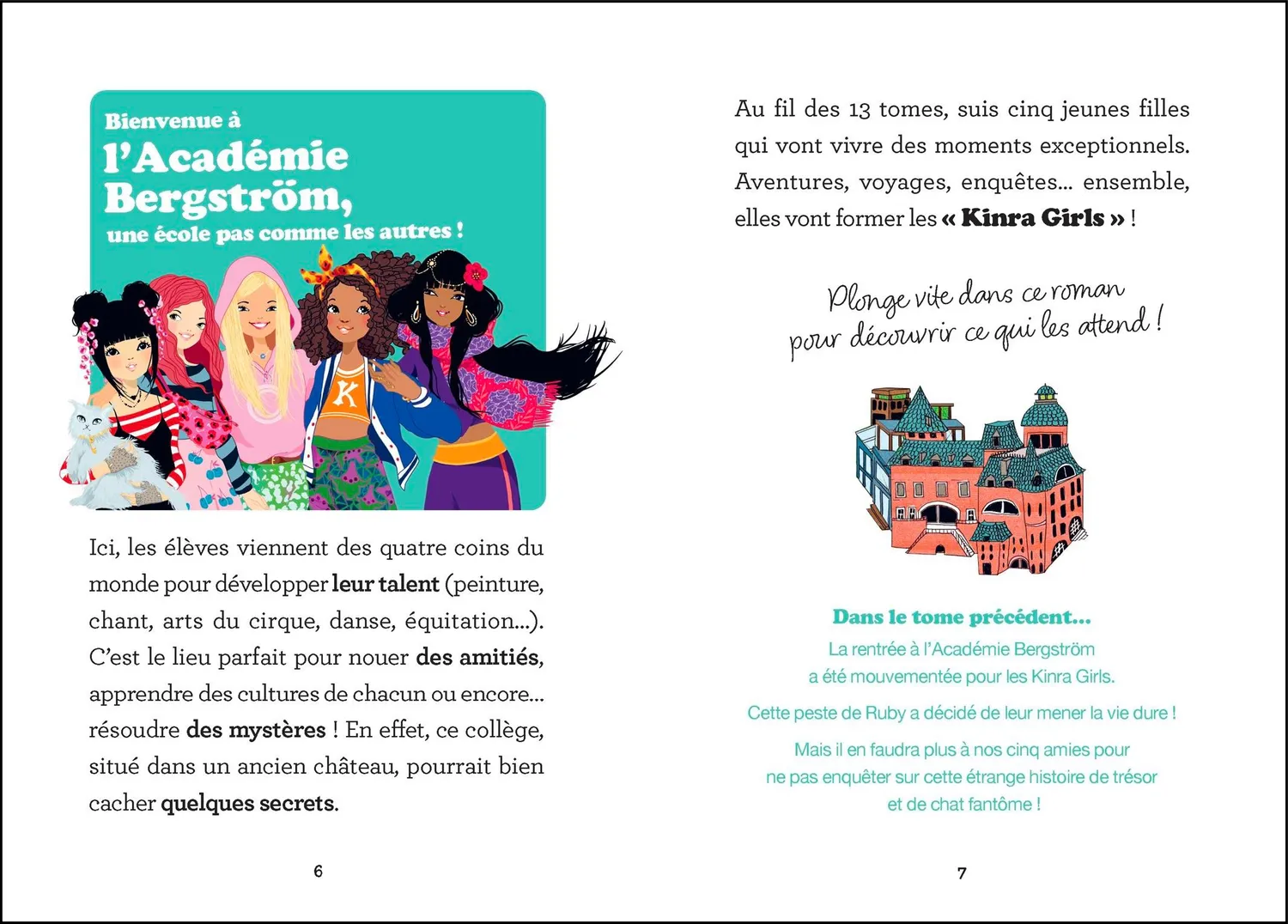 Frigobloc Kinra Girls Tome 2 roman chat fantôme nouvelle édition