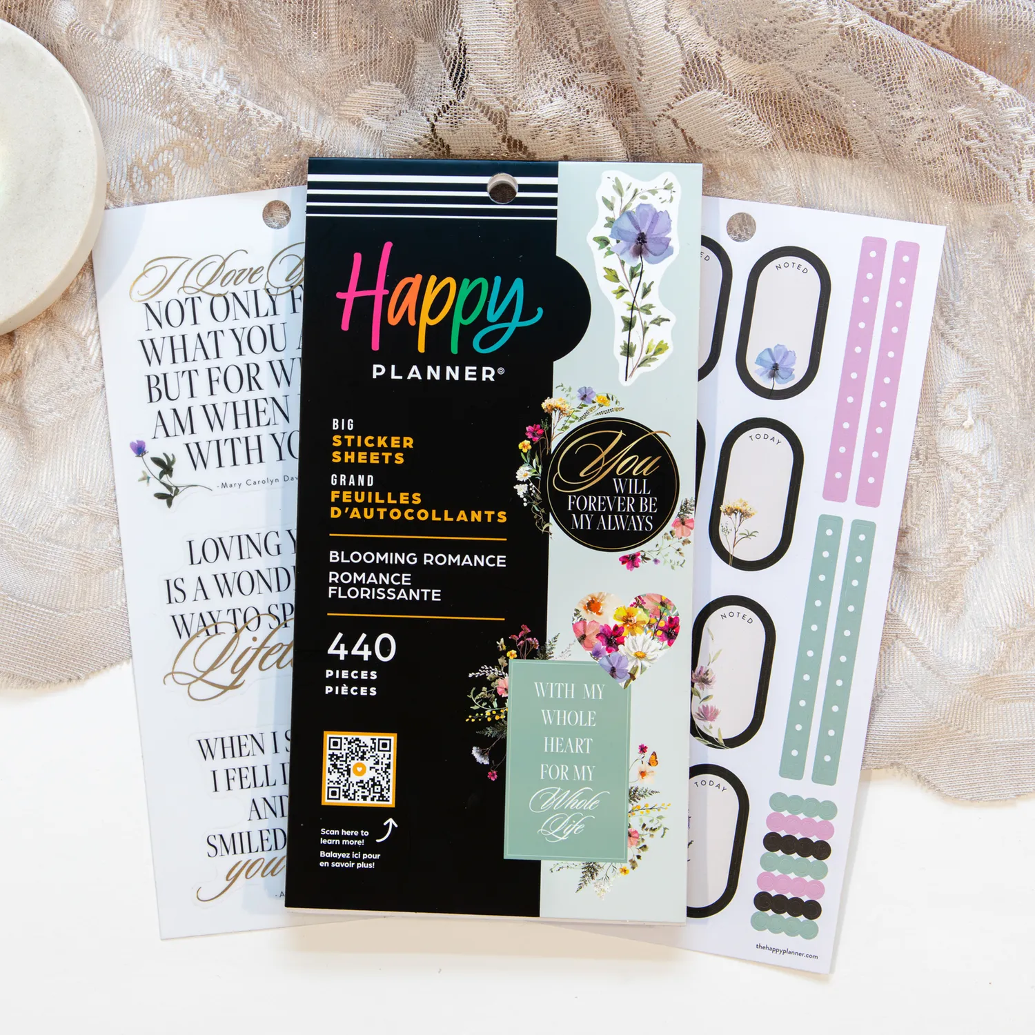 Me & my big ideas Value Pack Blooming Romance Wedding stickers Big
