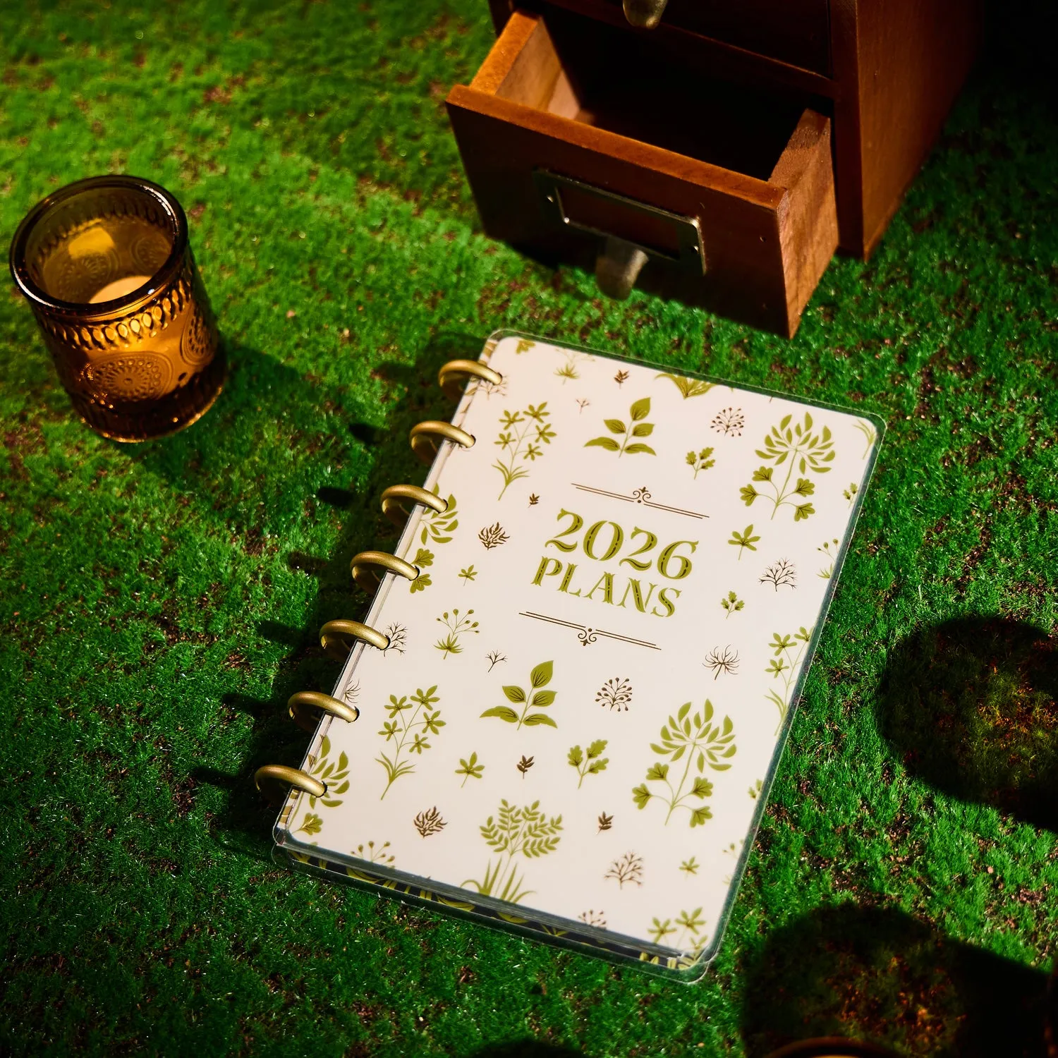 Happy Planner Herbarium agenda Mini horizontal 2026 botanique