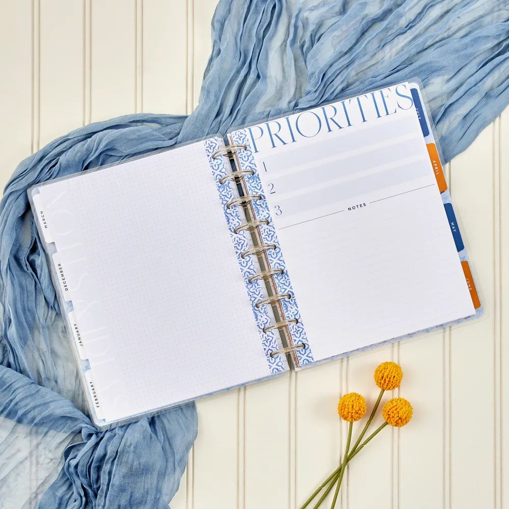 Happy Planner Shibori recharge Classic 40 feuilles pointillé