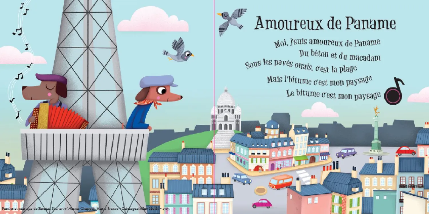 Mon premier Renaud livre musical bébé 5 chansons