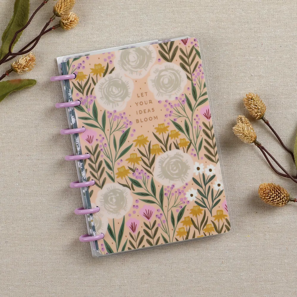 Happy Planner Made to Bloom carnet ligné mini floral