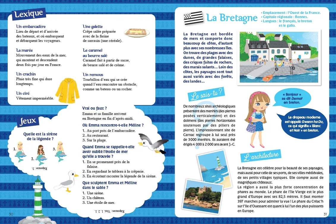 Frigobloc Minimiki Emma et la légende de la sirène roman 6 ans