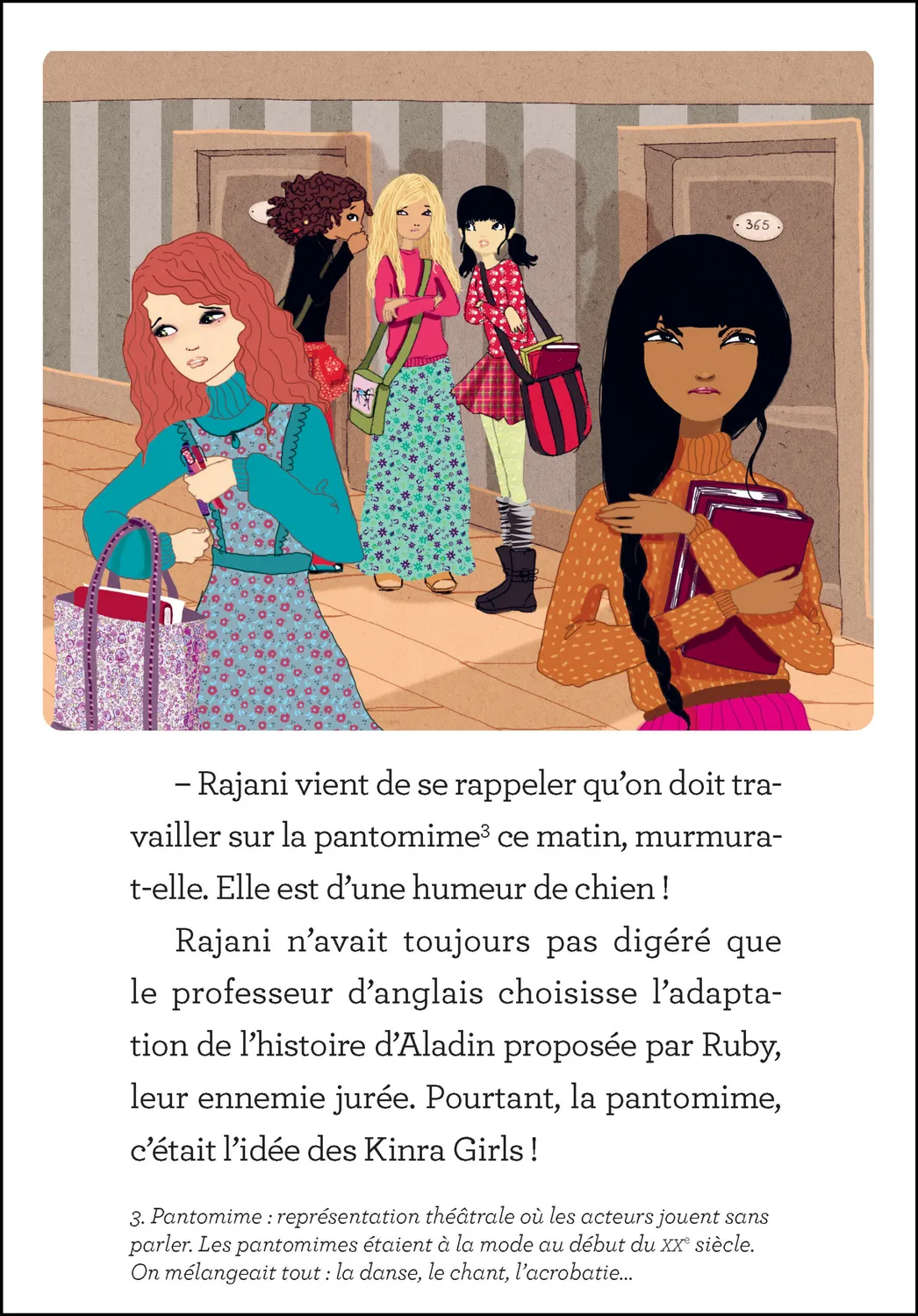 Kinra Girls Tome 8 Un danger au château roman fille