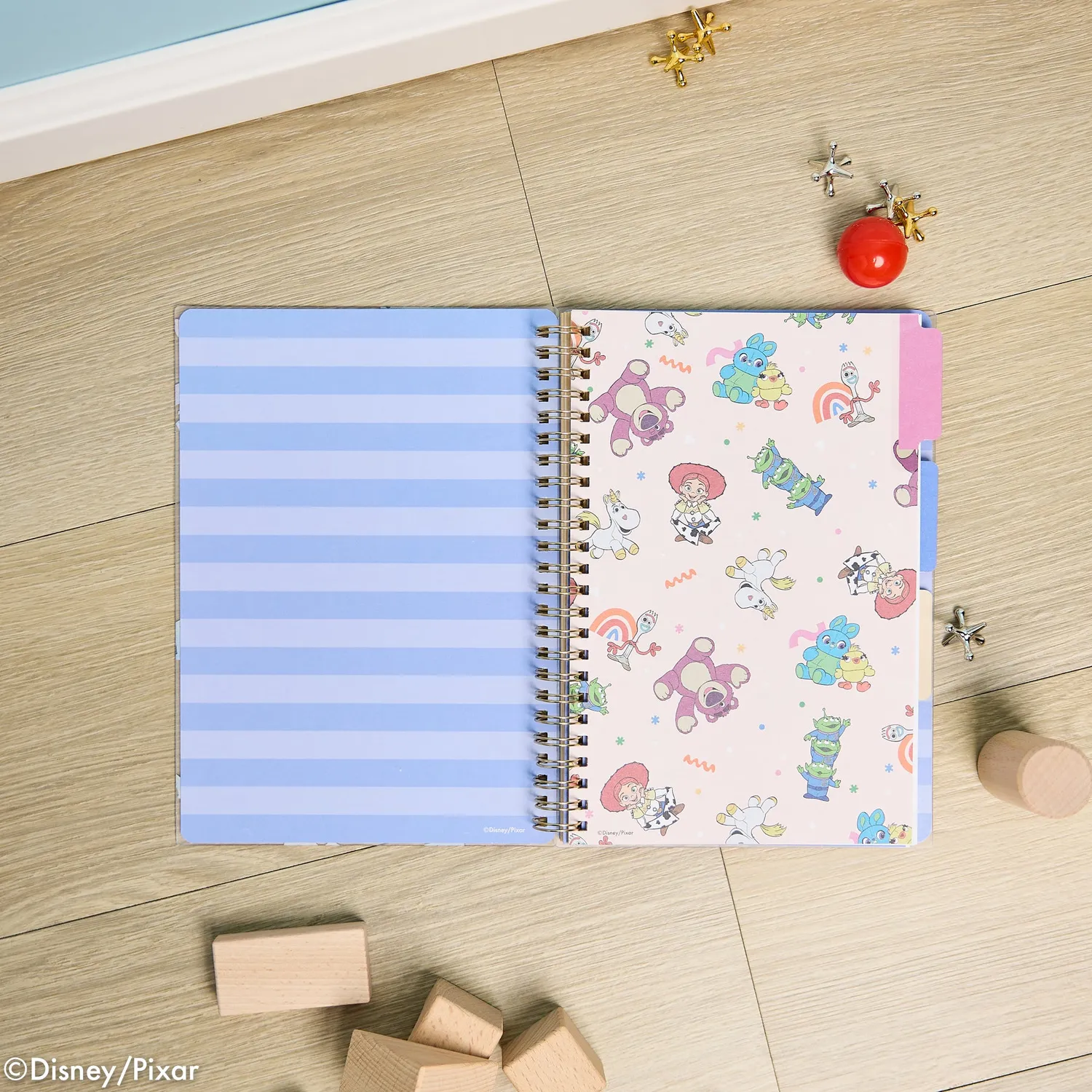 Happy Planner Toy Story carnet spirale ligné pointillé Small
