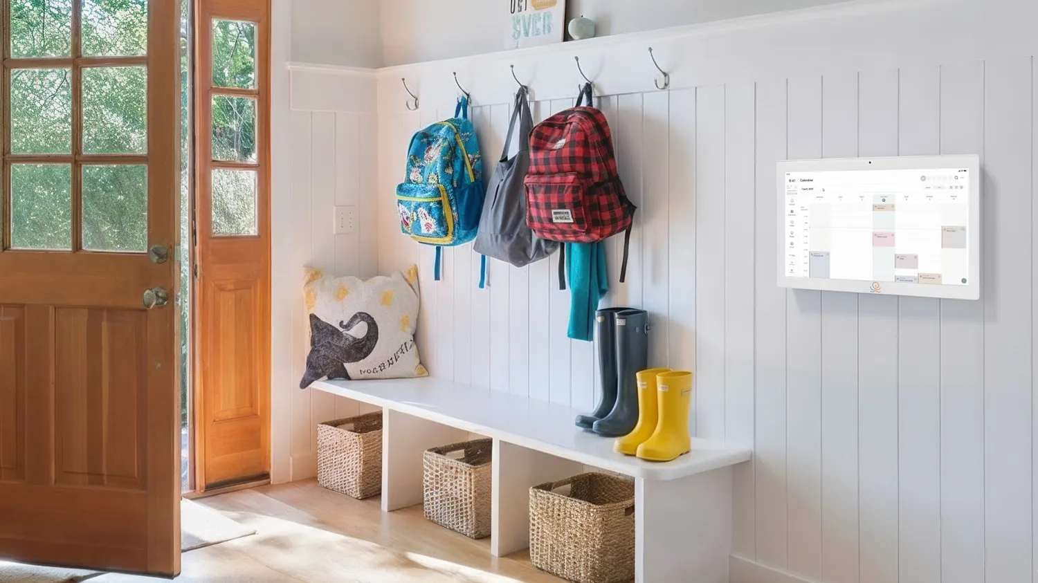 Les Belles Combines Octave Station+ AI écran familial 21,5 pouces