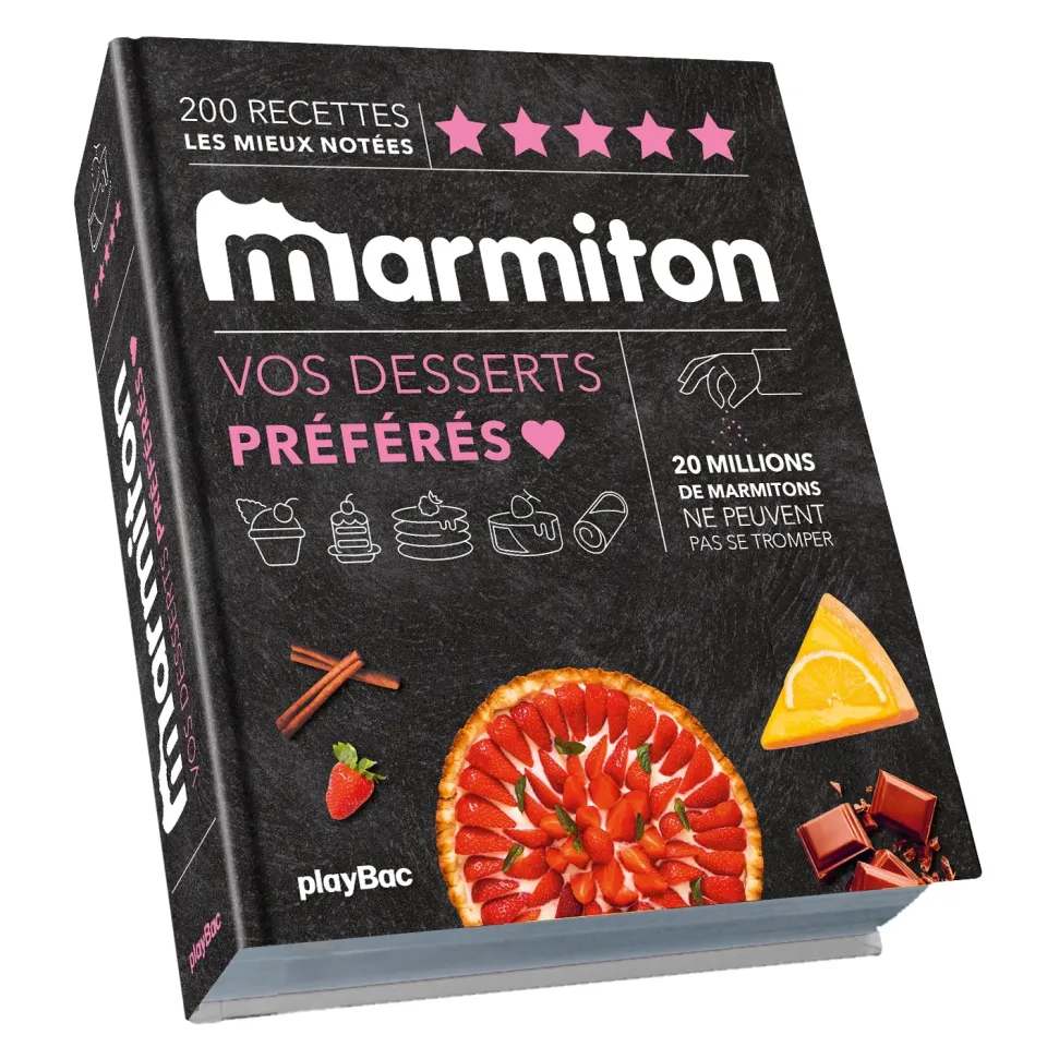Frigobloc Marmiton Top desserts livre cuisine sucrée