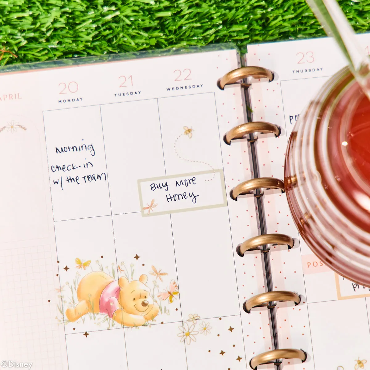 Happy Planner Winnie Ourson Mini agenda 2026 vertical