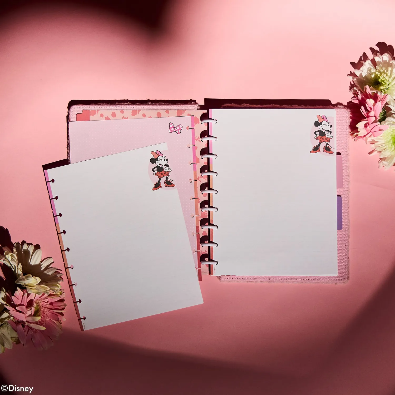 Happy Planner Minnie Bow Happy recharge agenda Classic 40 feuilles pointillés