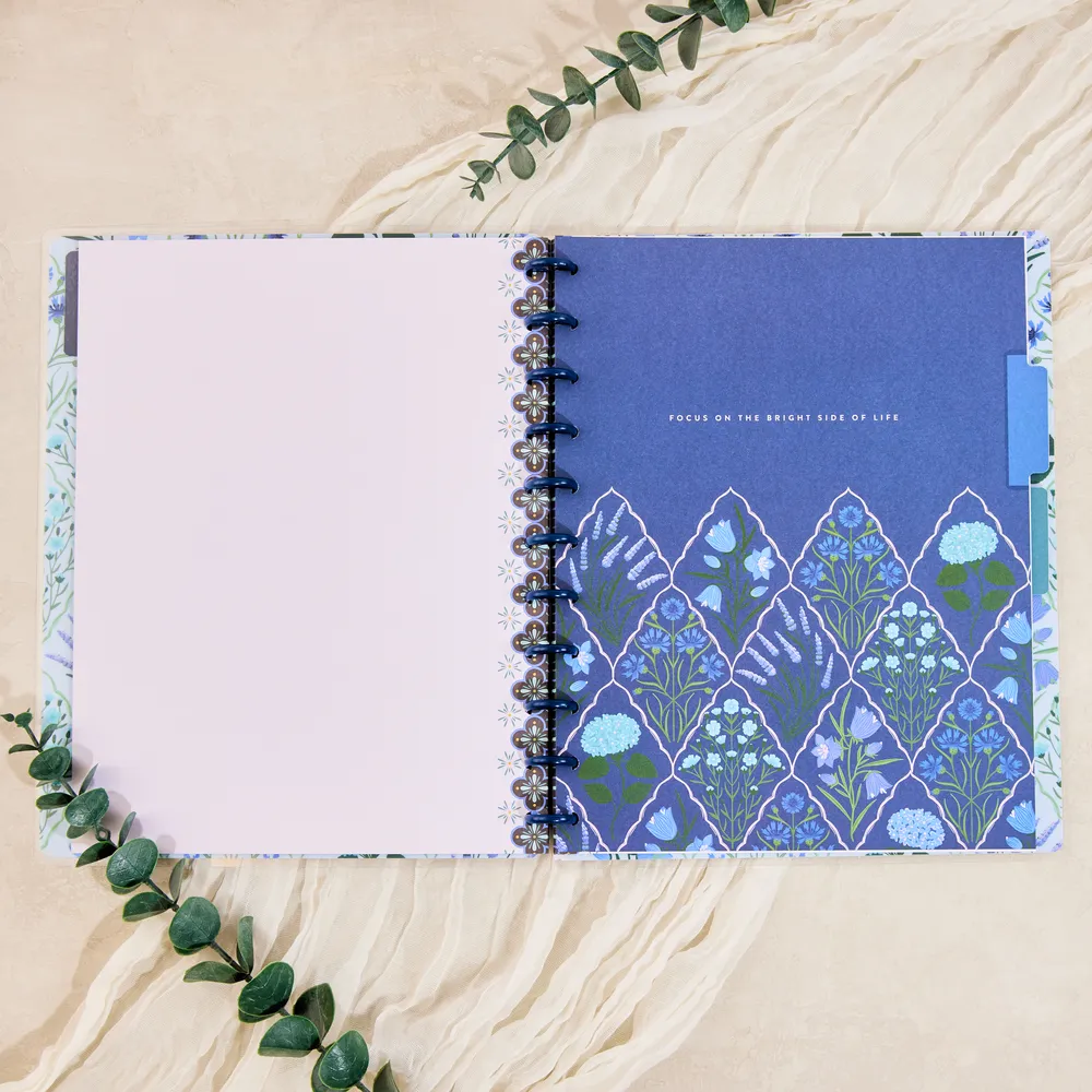 Happy Planner Happy Notes Exotic Borders carnet Big 60 feuilles ligné