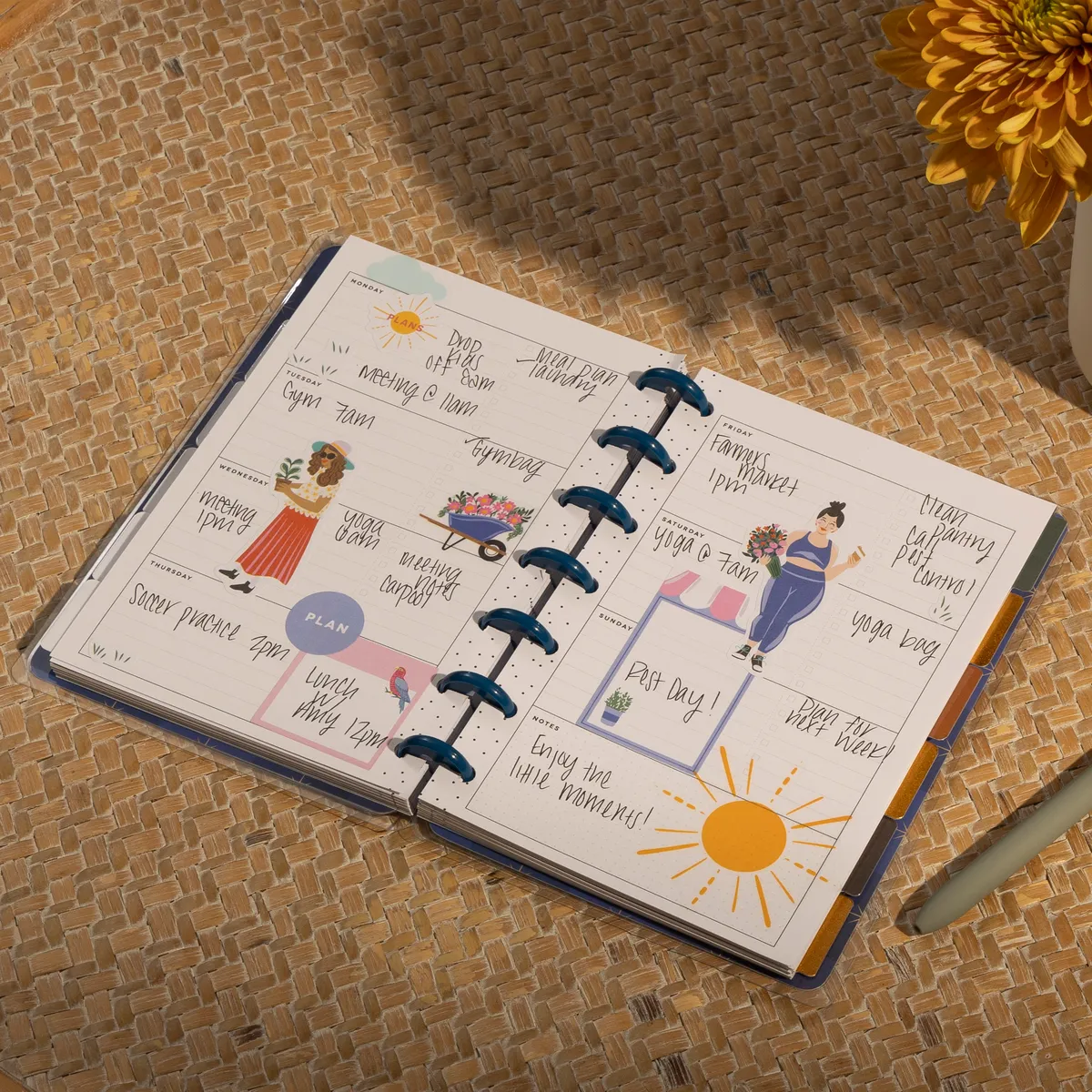Happy Planner Summer Vibes stickers été 759 motifs 30 planches