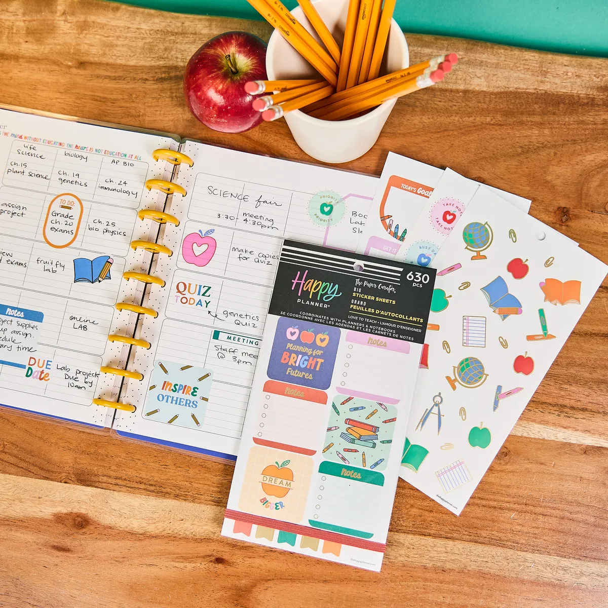 Me & my big ideas Love to Teach Big stickers value pack 630 motifs maîtresse