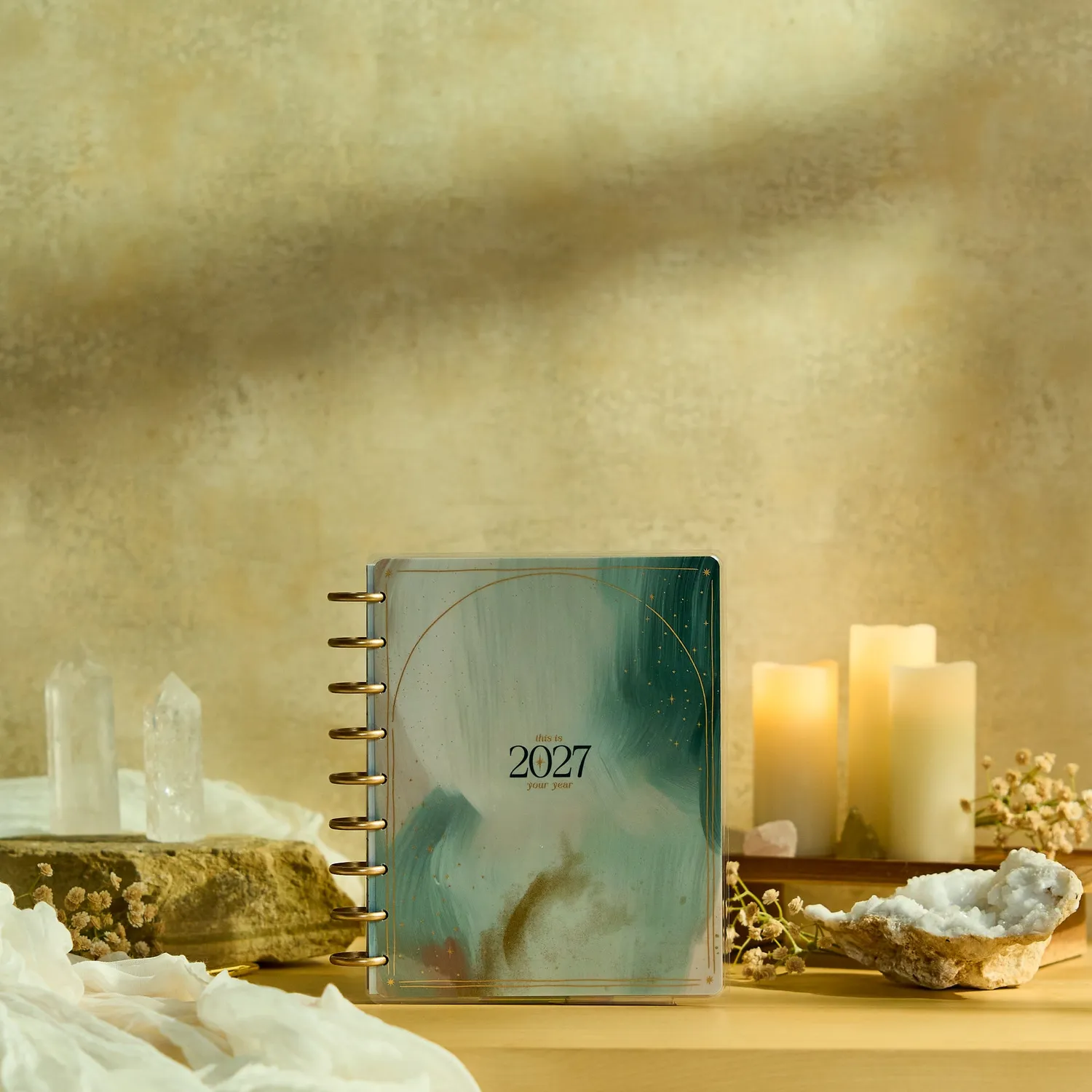 Me & my big ideas Happy Planner Starlit Glow agenda 2027 dashboard