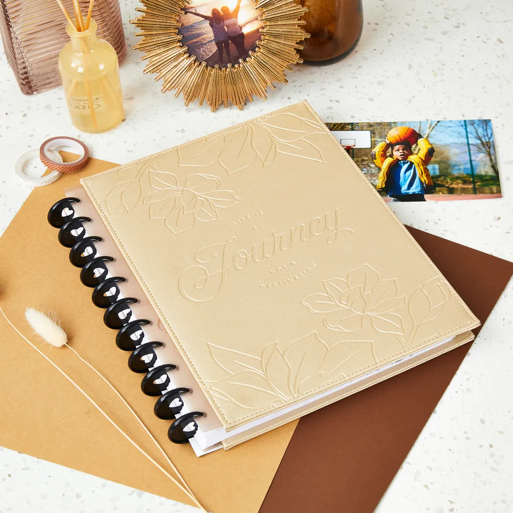 Happy Planner Life is a Journey journal photo Big Deluxe