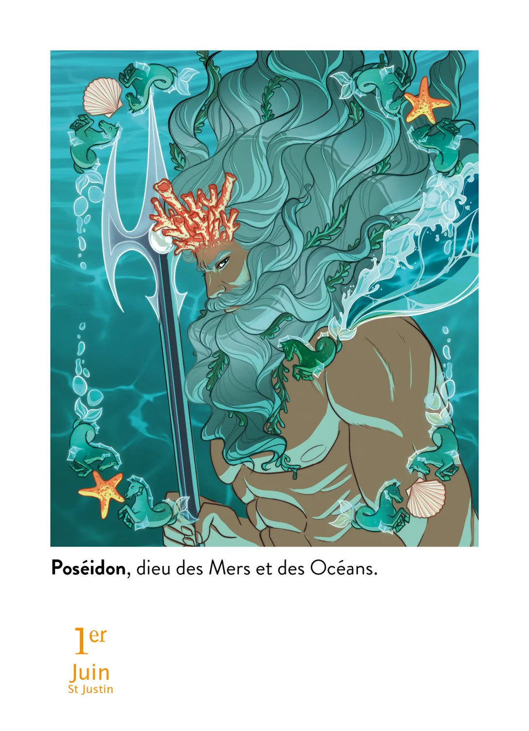 Frigobloc Mythes et Mythologie calendrier 365 jours à effeuiller
