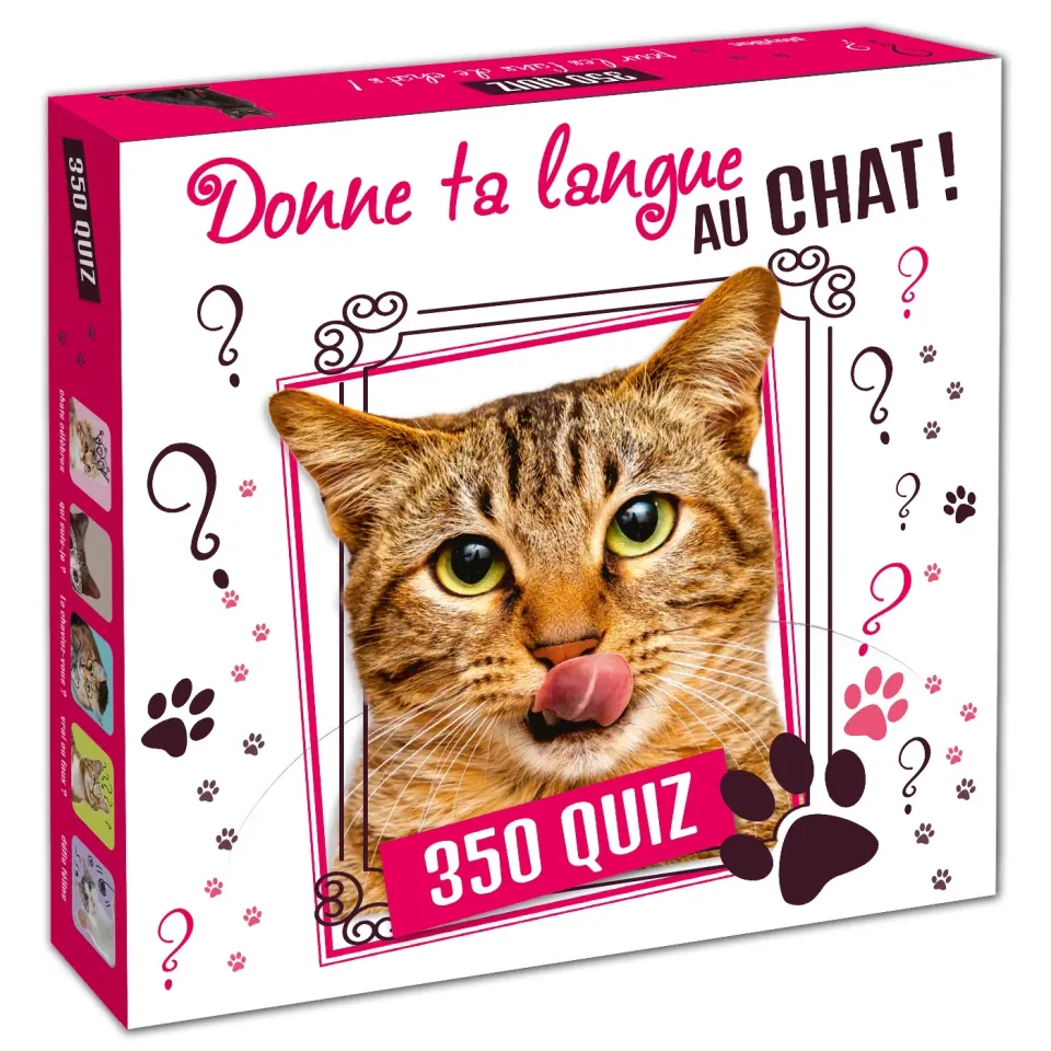 Frigobloc Donne ta langue au Chat boîte quiz 350 questions