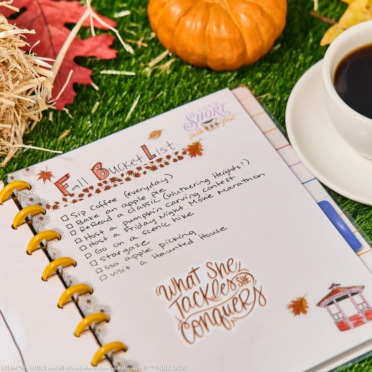 Happy Planner Gilmore Girls Classic carnet 60 feuilles pointillé