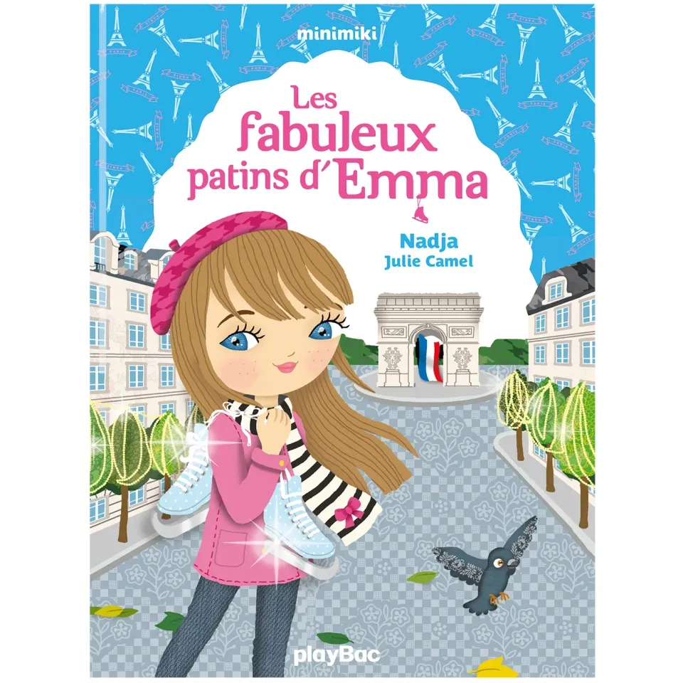 Minimiki Les fabuleux patins d’Emma Tome 18 livre Paris