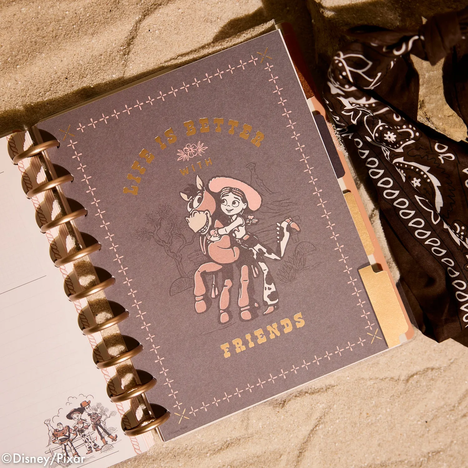 Happy Planner Toy Story Desert Rodeo agenda Classic non daté 12 mois