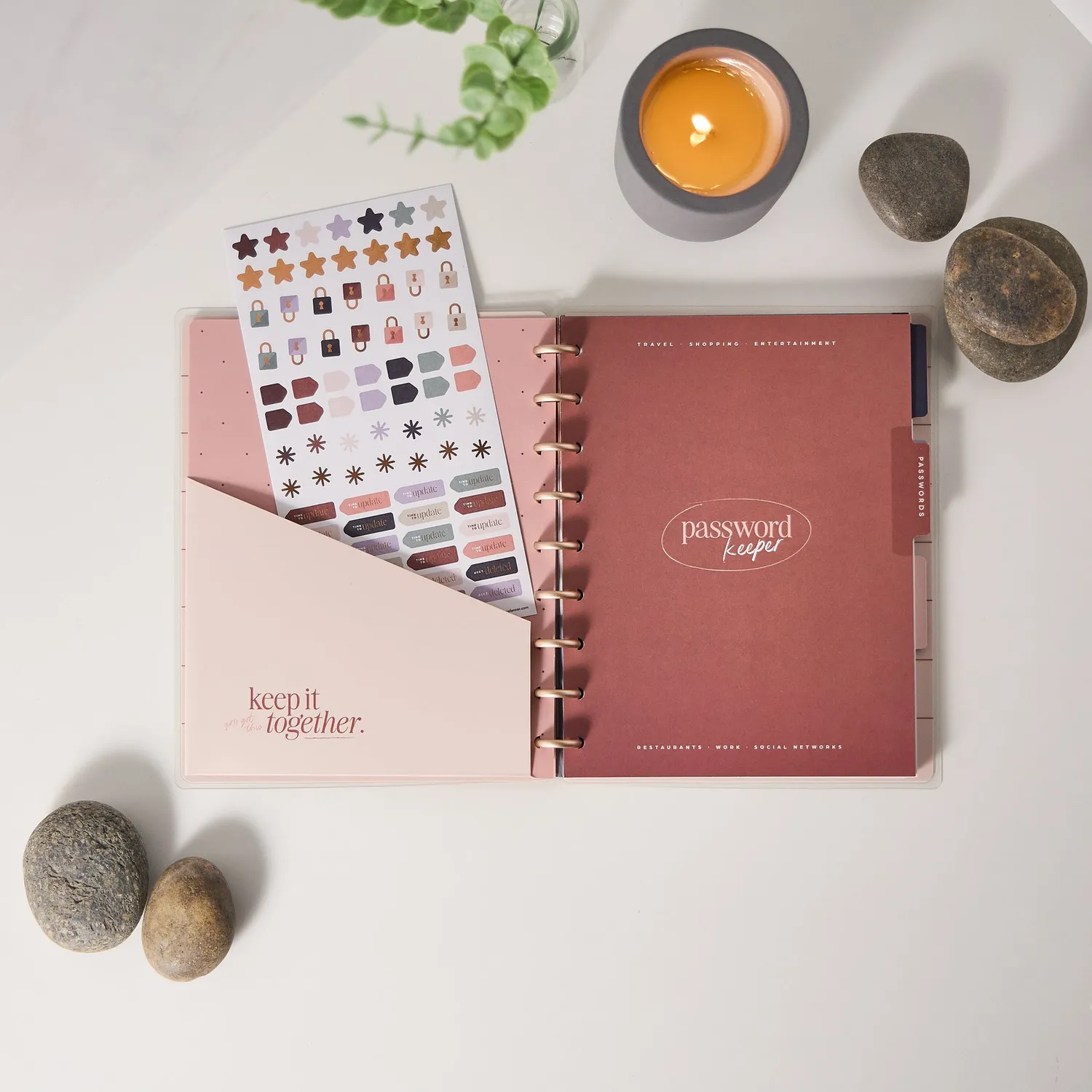 Happy Planner Rise & Align extension mots de passe Classic