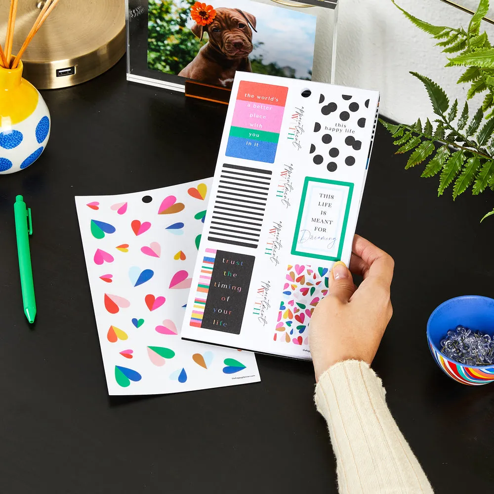 Happy Planner Value Pack Bold and Bright stickers 30 planches 662