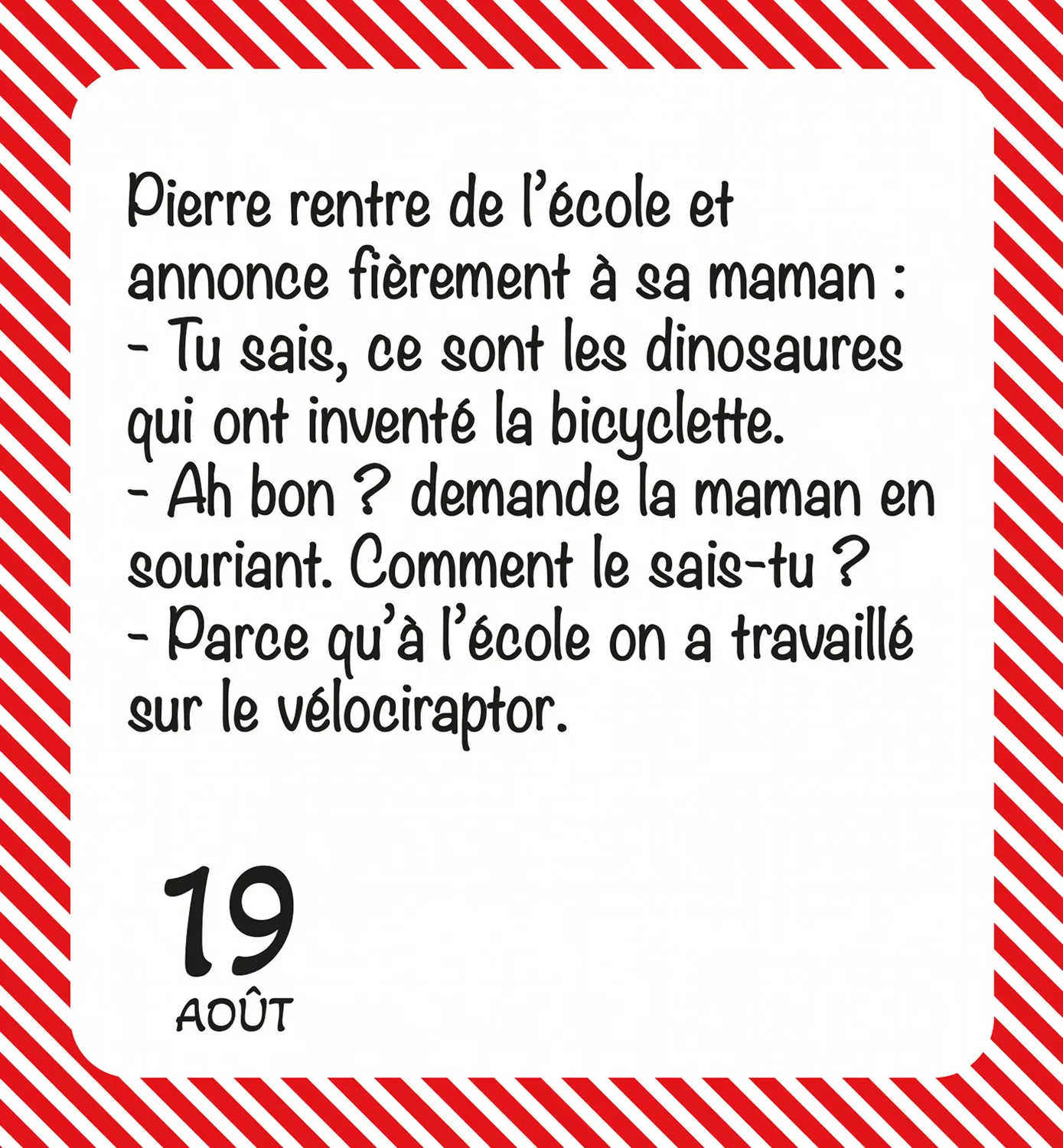 Frigobloc Mini calendrier 365 blagues et farces famille