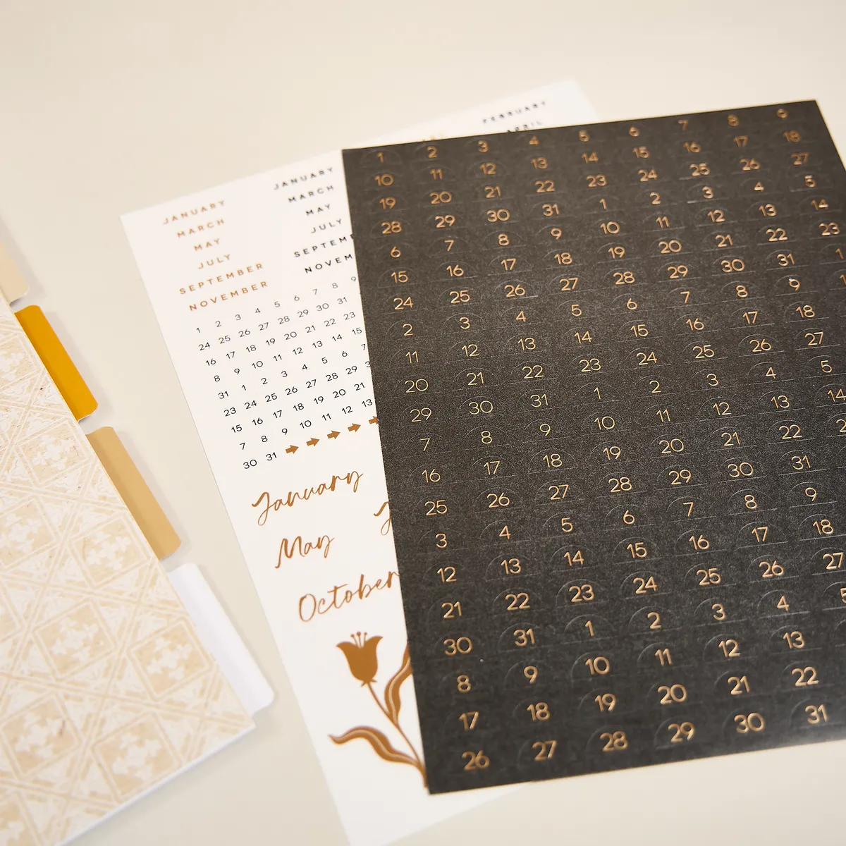 Happy Planner Modern Craft extension Big 6 mois horizontal