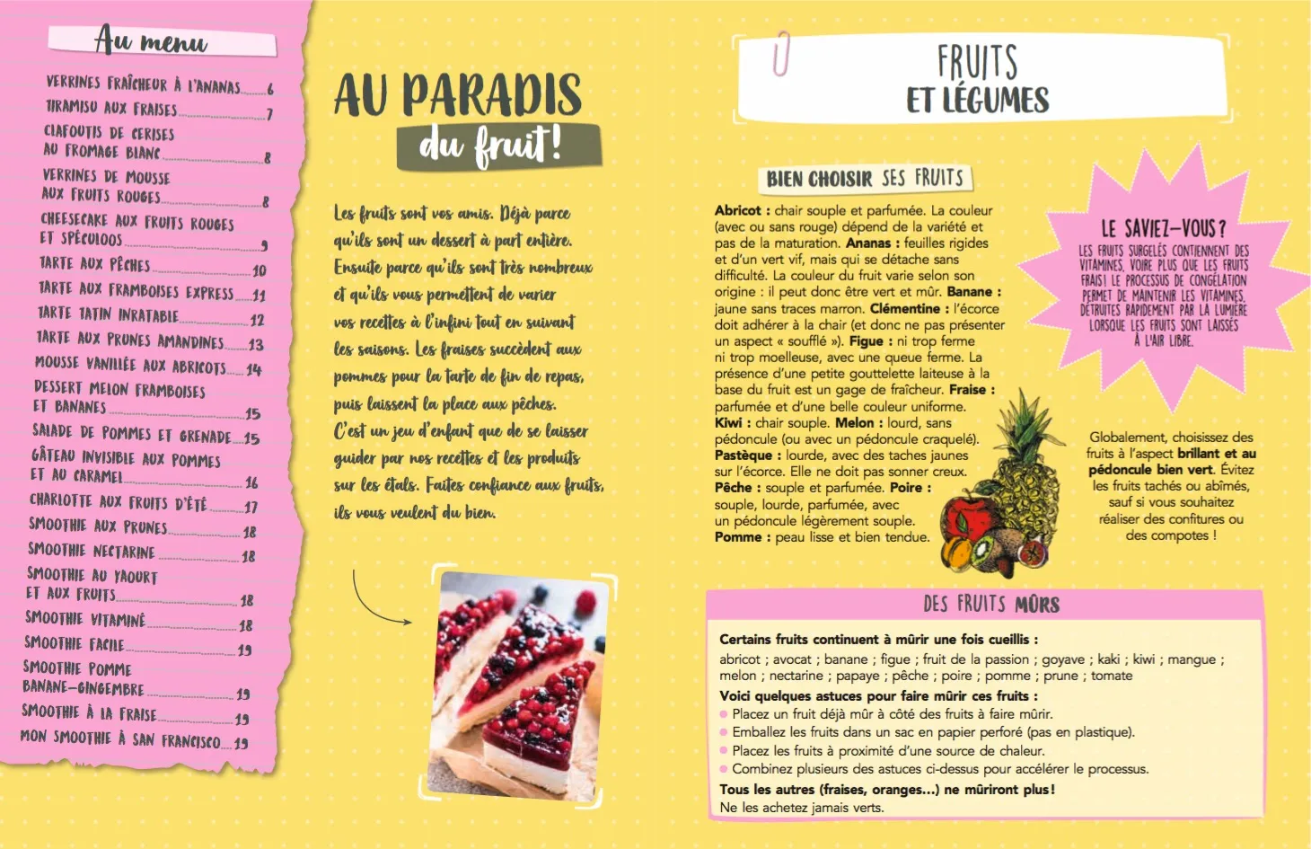Frigobloc Marmiton Cahier gourmand desserts ultra faciles 75 recettes