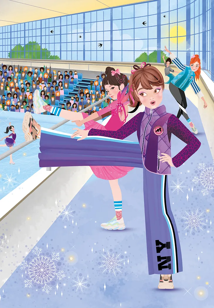 Frigobloc Passion Patinage Tome 2 roman patinage dès 9 ans