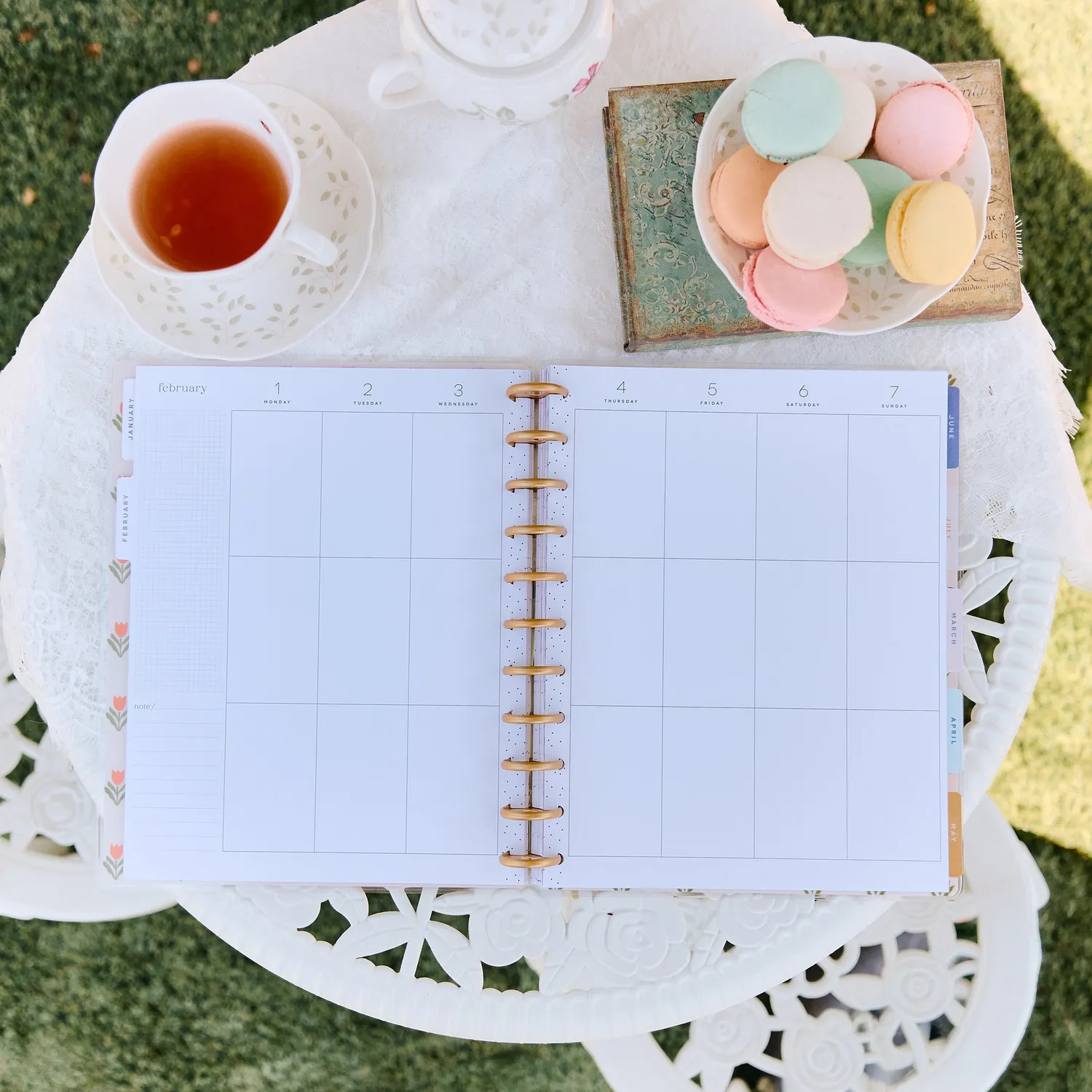 Happy Planner Little Garden 2027 agenda Big vertical 12 mois