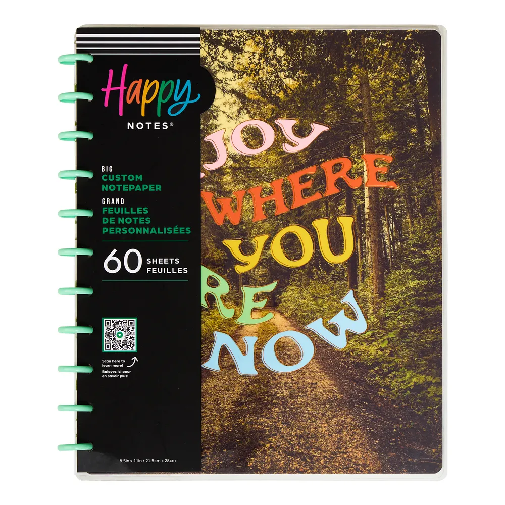Happy Planner Camp Nostalgia Big carnet pointillé 60 feuilles